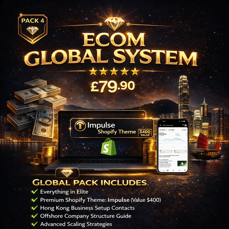 Global pack for The ecom Blueprint