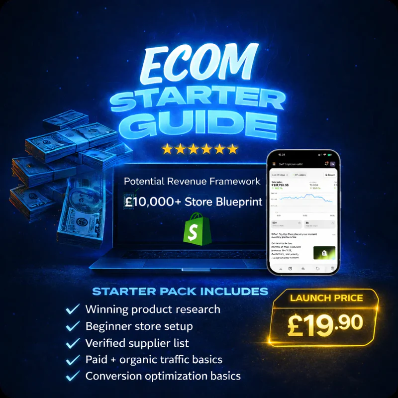 Starter pack for The ecom Blueprint